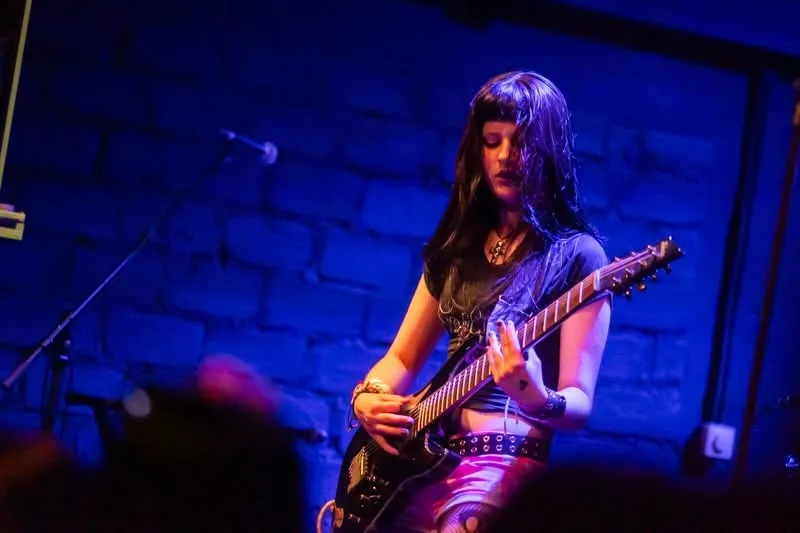 Band member close-up